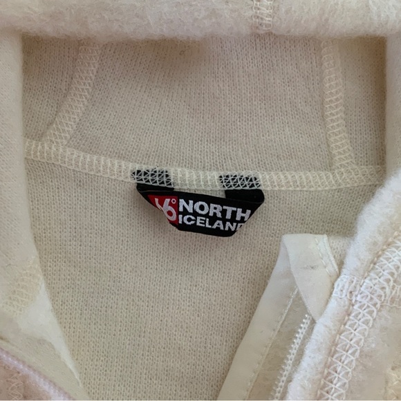 Cozy Cream Hooded Kids Jacket - Picture 3 of 4